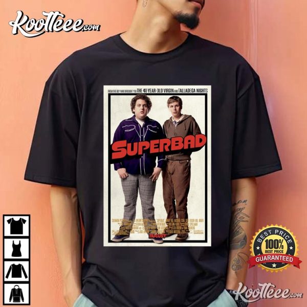 Superbad Movie Poster T-Shirt