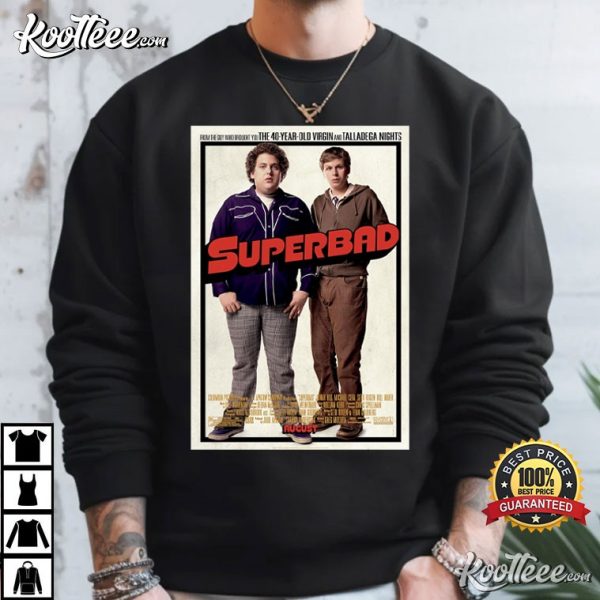 Superbad Movie Poster T-Shirt