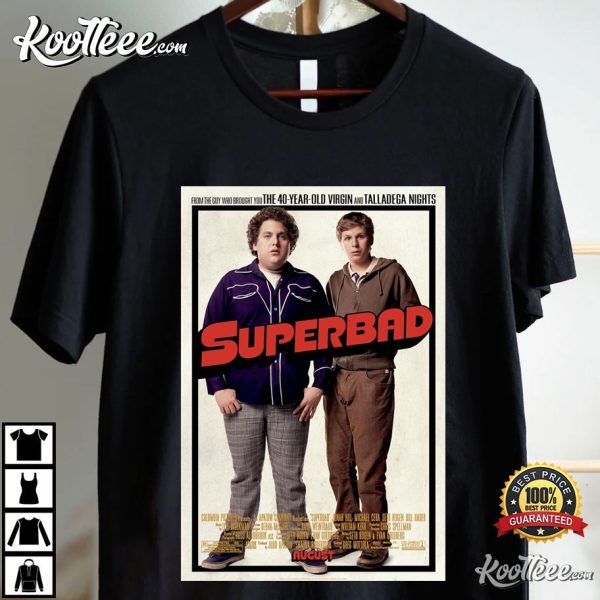 Superbad Movie Poster T-Shirt