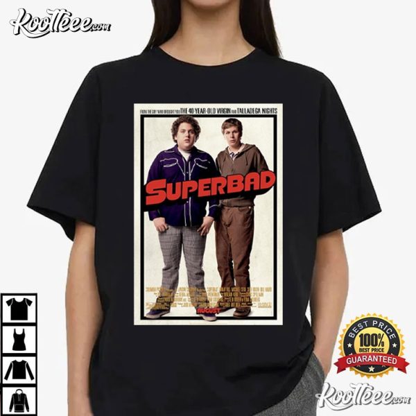 Superbad Movie Poster T-Shirt