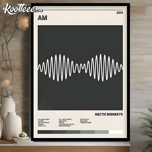 Arctic Monkeys AM Album Cover Poster