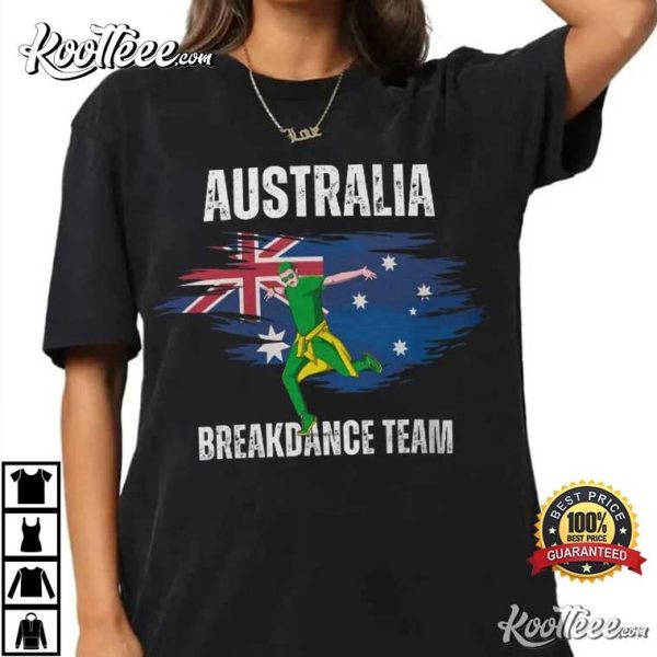 Australia Breakdance Team Olympics T-Shirt