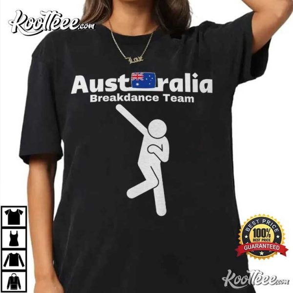 Australian Breakdancing Team Olympics T-Shirt