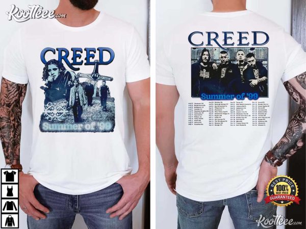 Creed Summer Of ’99 World Tour T-Shirt