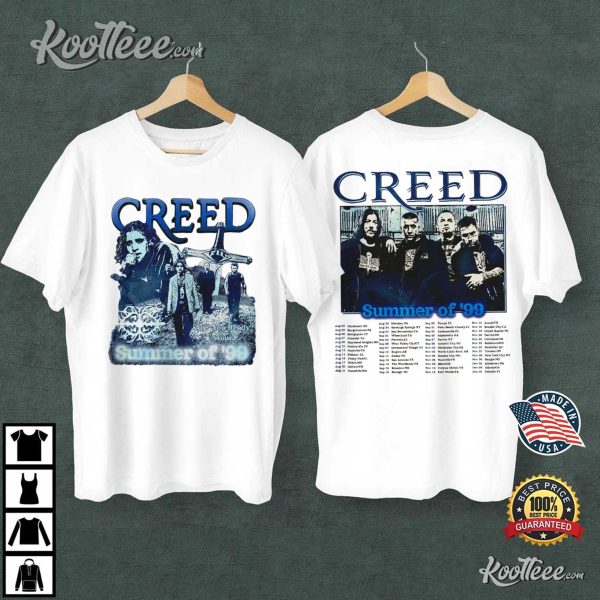 Creed Summer Of ’99 World Tour T-Shirt