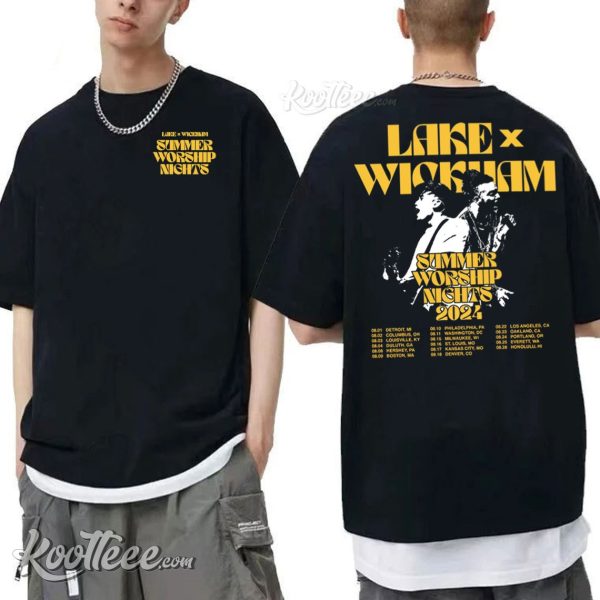 Summer Worship Nights Tour 2024 SWN Lake x Wickham T-Shirt