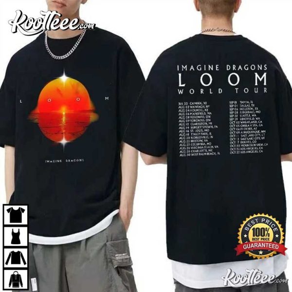 Imagine Dragons Loom World Tour Merch T-Shirt