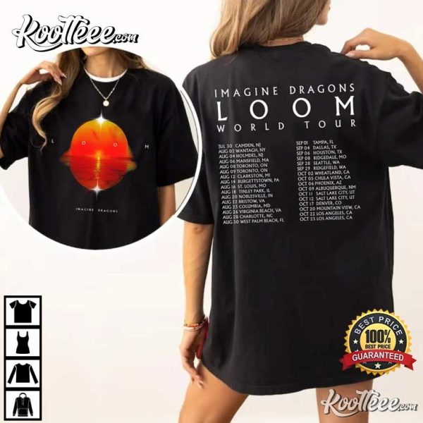 Imagine Dragons Loom World Tour Merch T-Shirt