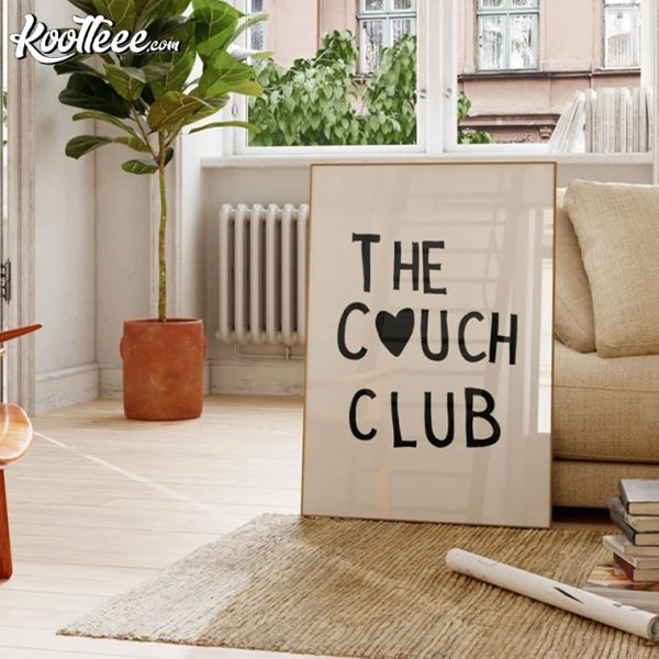 The Couch Club Print Minimalist Heart Poster