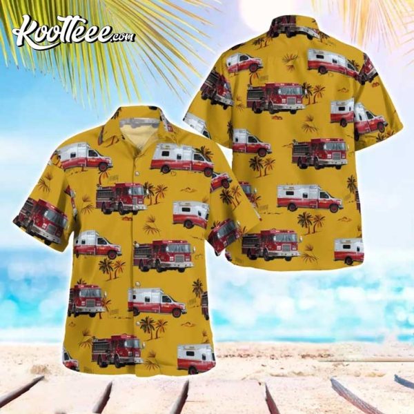 Saint Paul Fire Department Minnesota Hawaiian Shirt