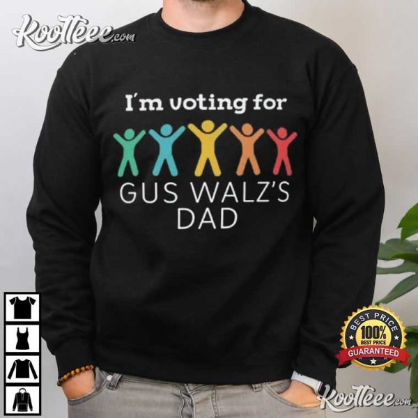 Tim Walz I’m Voting For Gus Walz’s Dad ADHD Awareness T-Shirt