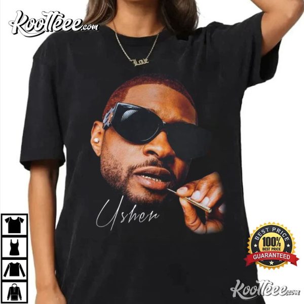 Usher Retro Rap Graphic 90s T-Shirt