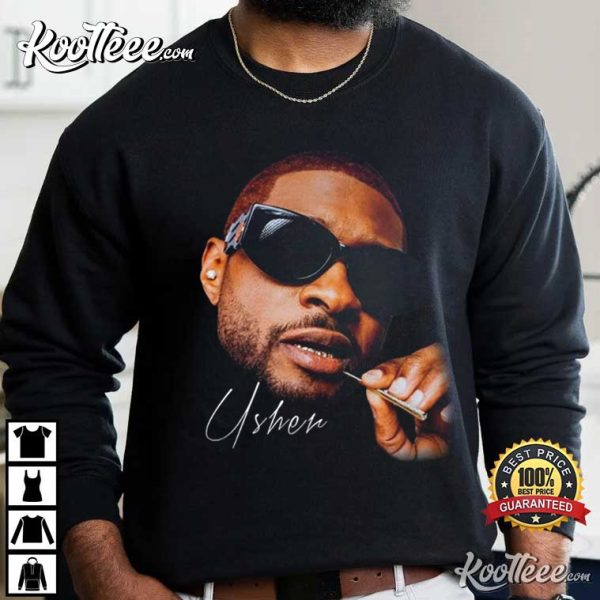 Usher Retro Rap Graphic 90s T-Shirt