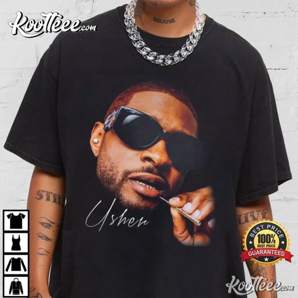 Usher Retro Rap Graphic 90s T-Shirt