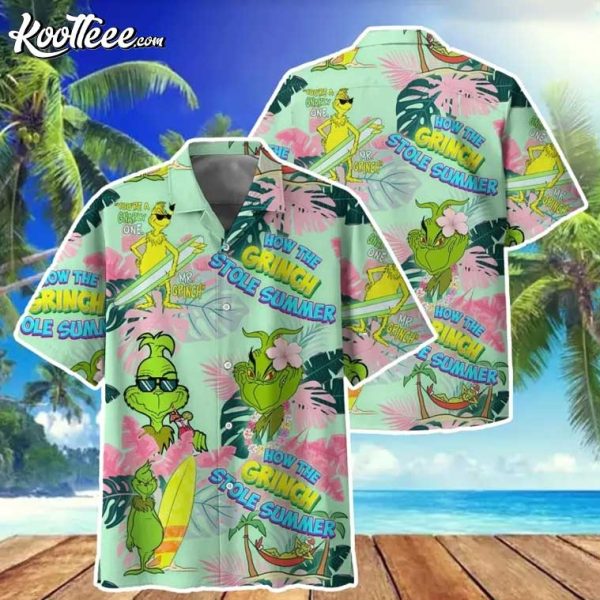 How The Grinch Stole Summer Hawaiian Shirt