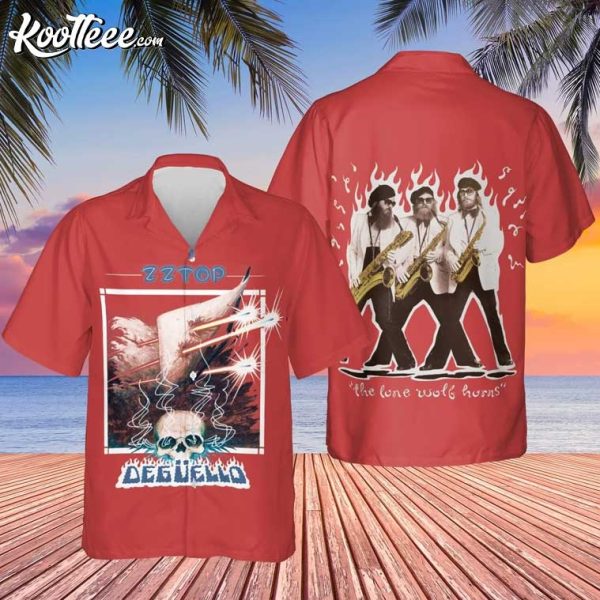 ZZ Top Deguello Rock Band Hawaiian Shirt