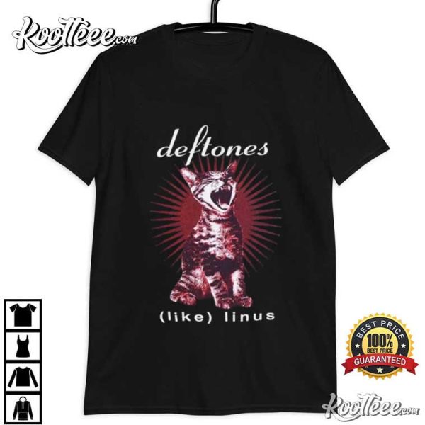 Deftones Cat Band T-Shirt