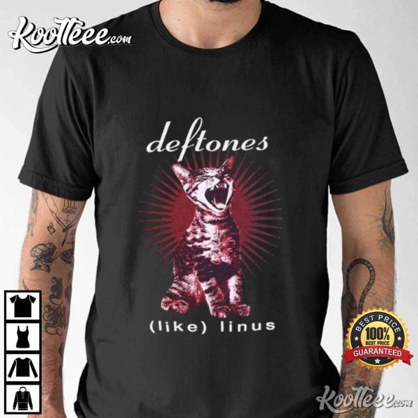 Deftones Cat Band T-Shirt