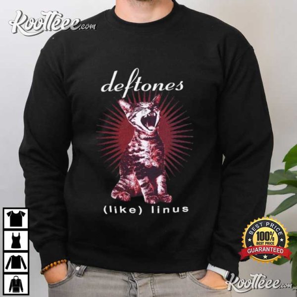 Deftones Cat Band T-Shirt