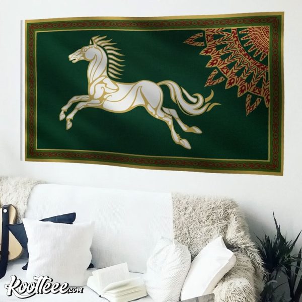 Lord Of The Rings Rohan Horse LOTR Flag