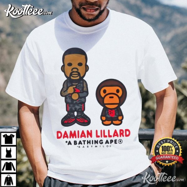 Damian Lillard x A Bathing Ape Baby Milo T-Shirt