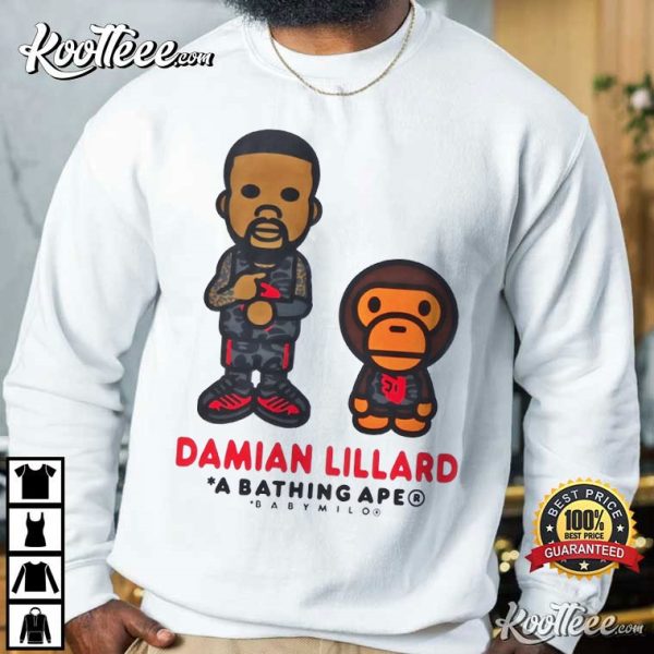 Damian Lillard x A Bathing Ape Baby Milo T-Shirt