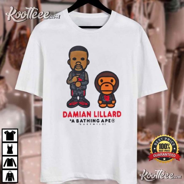 Damian Lillard x A Bathing Ape Baby Milo T-Shirt