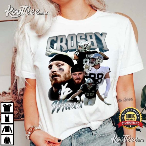 Maxx Crosby Vintage 90s Graphic T-Shirt