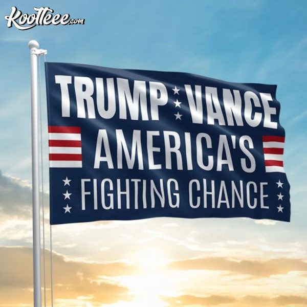 Trump Vance America’s Fighting Chance Flag