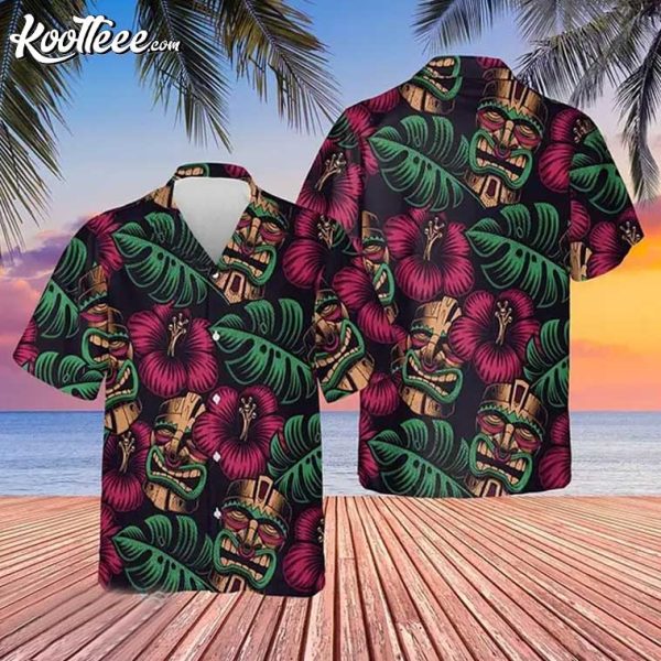 Tiki Colours Of Life Summer Vacation Hawaiian Shirt