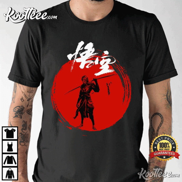 Black Myth Wukong Video Game Gamer Gift T-Shirt