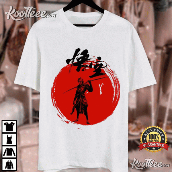 Black Myth Wukong Video Game Gamer Gift T-Shirt