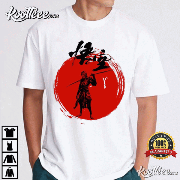 Black Myth Wukong Video Game Gamer Gift T-Shirt