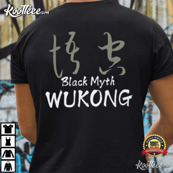 Black Myth Wukong Monkey King 2024 Game T-Shirt