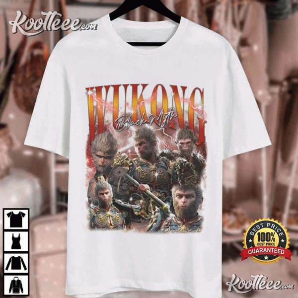 Black Myth Wukong Vintage T-Shirt