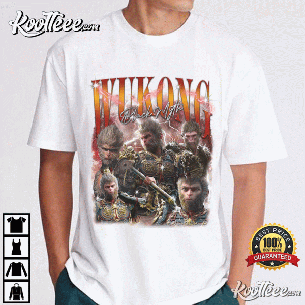 Black Myth Wukong Vintage T-Shirt