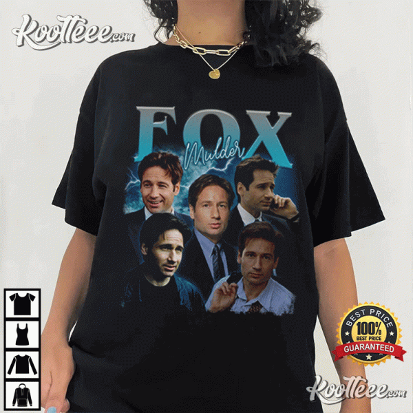 Fox Mulder The X-Files Vintage Gift T-Shirt