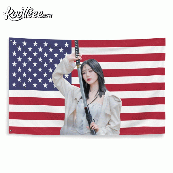 JiU Dreamcatcher Kpop American Flag