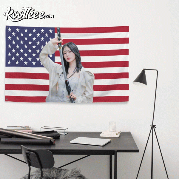 JiU Dreamcatcher Kpop American Flag