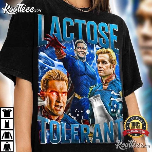 Homelander Lactose Tolerant Meme Retro 90s T-Shirt