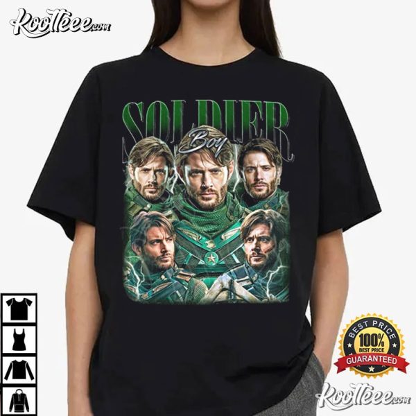 Soldier Boy Jensen Ackles Vintage T-Shirt