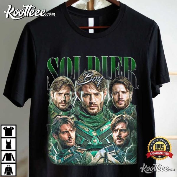 Soldier Boy Jensen Ackles Vintage T-Shirt