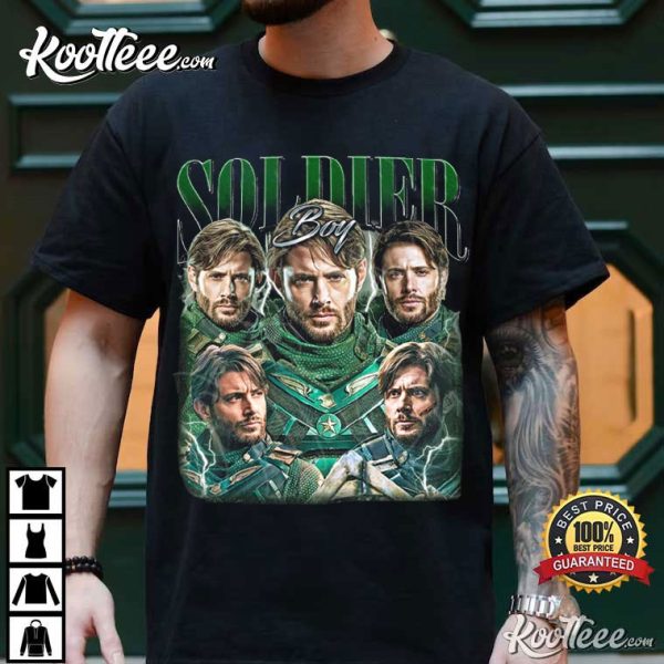 Soldier Boy Jensen Ackles Vintage T-Shirt