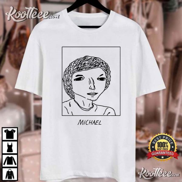 Michael Cera Badly Drawn Celebrities T-Shirt