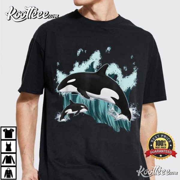 Orca Killer Whale Ocean Lover T-Shirt