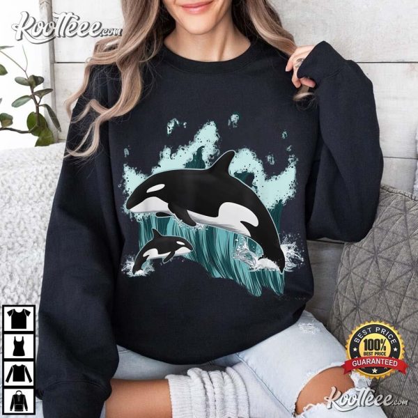 Orca Killer Whale Ocean Lover T-Shirt