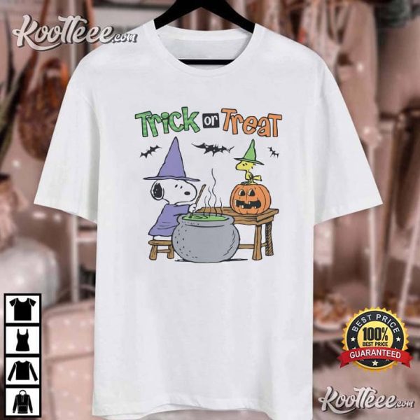 Snoopy Trick Or Treat Halloween Peanuts T-Shirt