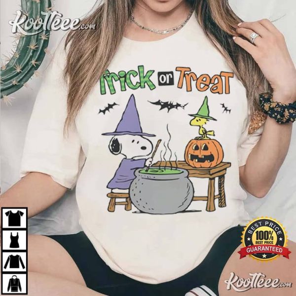 Snoopy Trick Or Treat Halloween Peanuts T-Shirt