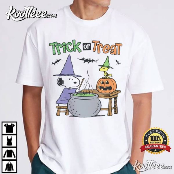 Snoopy Trick Or Treat Halloween Peanuts T-Shirt