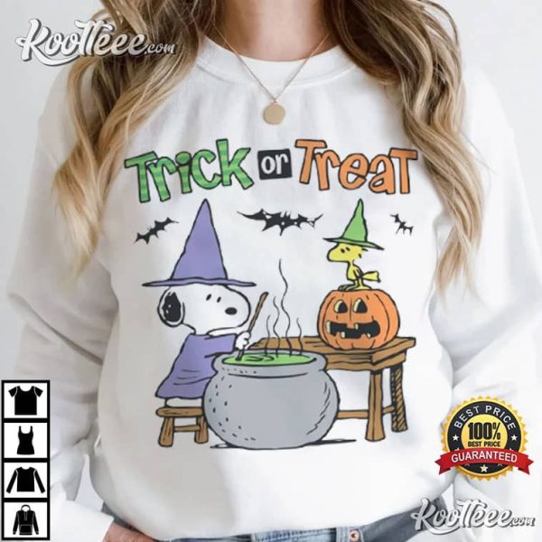 Snoopy Trick Or Treat Halloween Peanuts T-Shirt